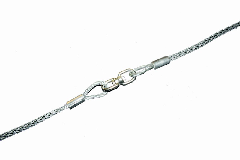 Double-open-ended-cable-gripwith-swivel