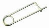 Safety pin electrogalvanized