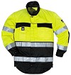 Jacket high visibility 23325A 80% polyester, 20% cotton