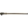 Ratchet handle 1, 4-kant, steel grip steel