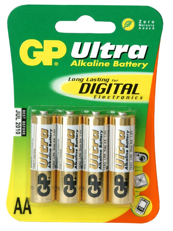 Alkaliske-batterierAA-LR06-1,5-volt,-pk-à-4-stk