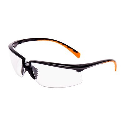 Safety-glassesSolus,-anti-scratch-and-anti-fog,-orange/svart