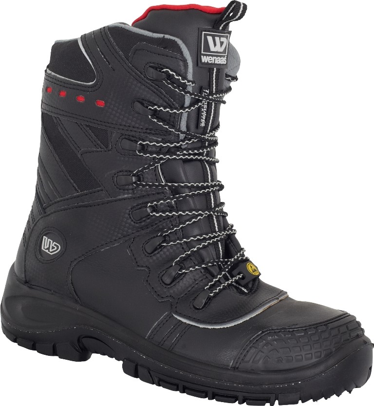 Safety-bootsWenaas-Oilmaster,-rubber/PU-sole,-composite-toe-cap,-textile-nail-protection