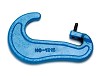 Hook C-lashing for 9 mm long linked chain forged steel, painted surface