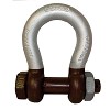 Bow shackle Offshore 856 c/w safety bolt tempered, heat treated alloy steel
