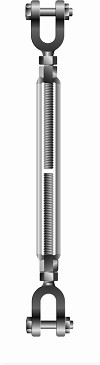 Strekkfisk G-6313 gaffel/gaffel stål, SAE 1035 eller 1045