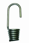 Stainless hook for 6 mm bungee rope