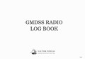 Radio log book GMDSS ENG engelsk