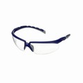 Safety glasses Solus S2001, anti-scratch and anti-fog, Blå/grå polycarbonate