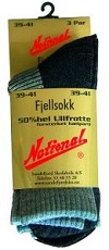 Sokker National fjellsokk pk à 3 par