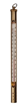 Tank thermometer -30 C to +100 C / -20 F to +200 F brass